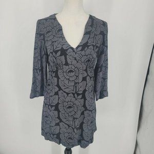 Boden Floral V-Neck Women's Top